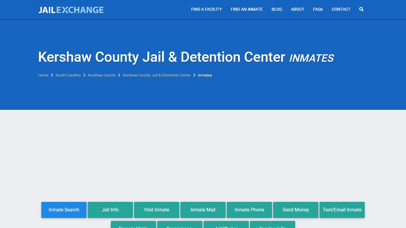 Kershaw County Inmate Search | Arrests & Mugshots | SC - JAIL EXCHANGE